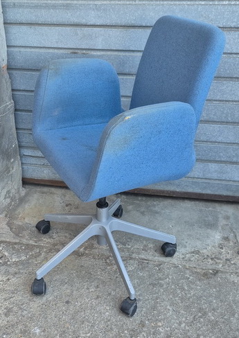 silla giratoria ruedas oficina taller 93x59x60 1u